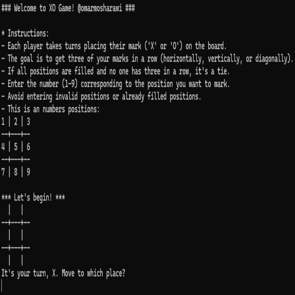 Tic Tac Toe Game using Python