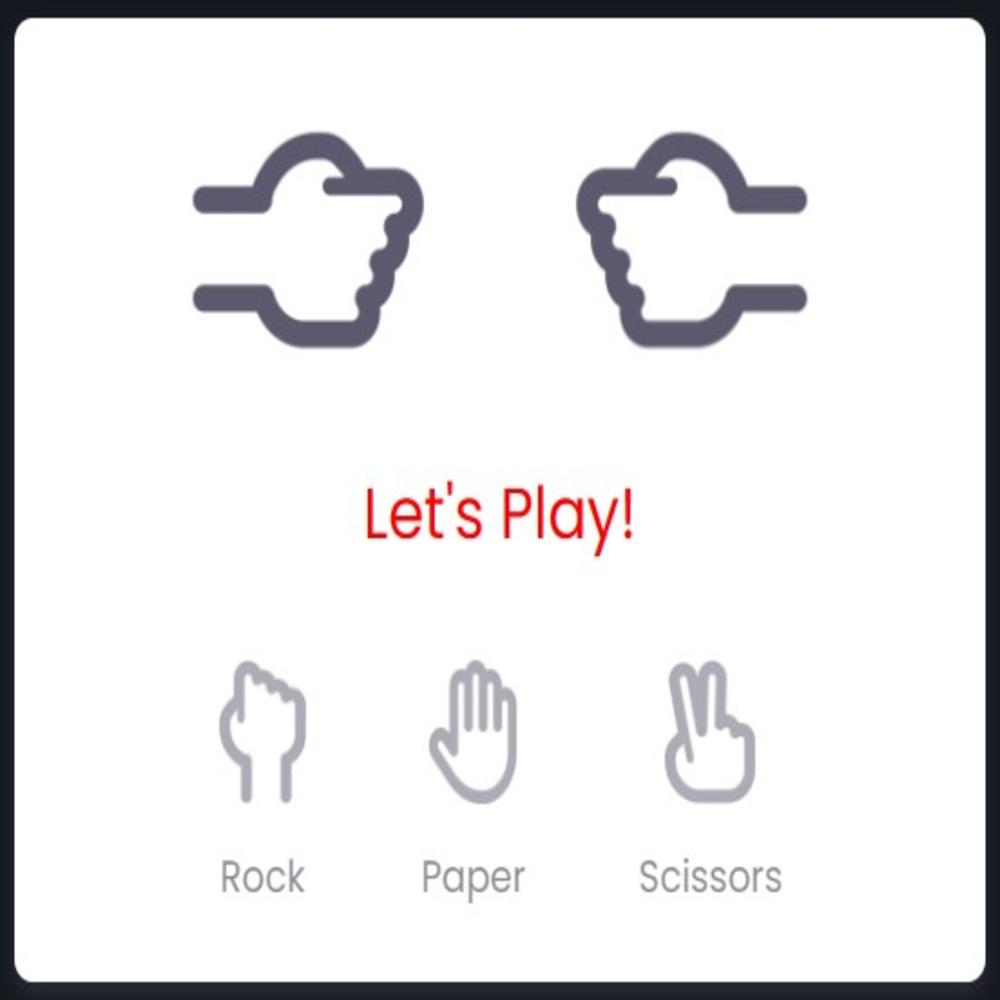 Rock Paper Scissors Game